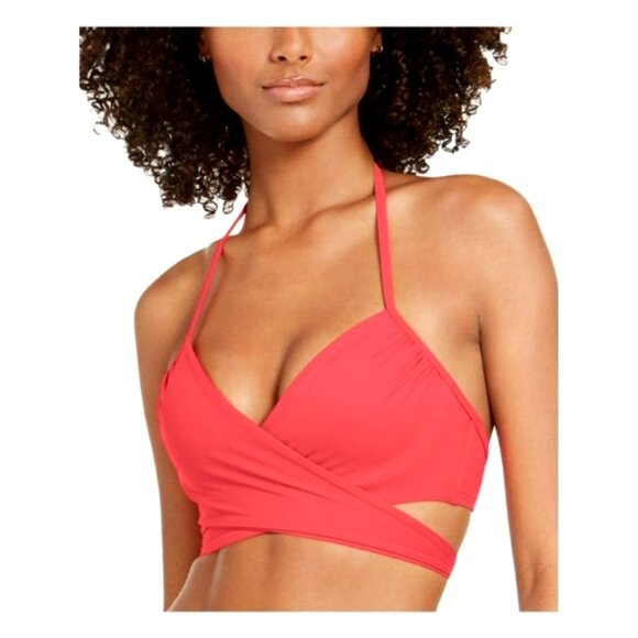 Sundazed 32/DD Bikini Top Swimsuit Simone Halter Wrap Swimwear Bathingsuit - Picture 6 of 12